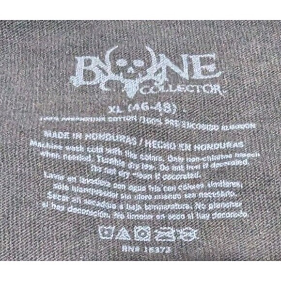 Bone Collector Long Sleeve T-Shirt 100% Cotton Men's Size XL Black Hunting - Picture 3 of 6